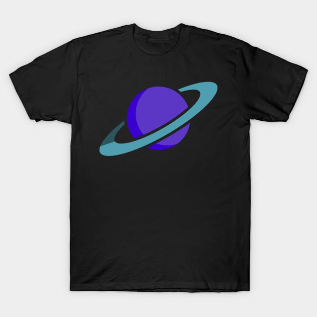 Ringed Planet T-Shirt by StickSicky